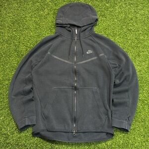 Nike Black Full-Zip Fleece Hoodie Jacket